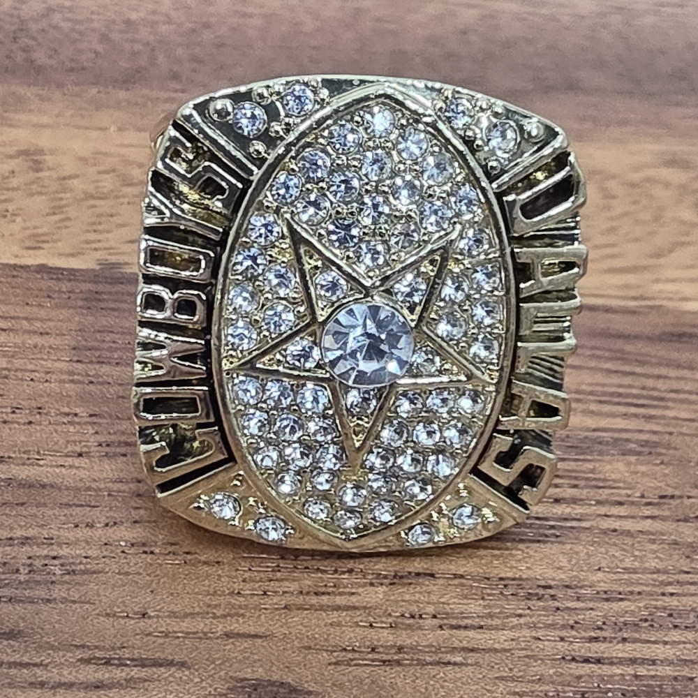 Dallas Cowboys 1992 Championship Ring Men's Size‎ 11 Fan Edition Aikman